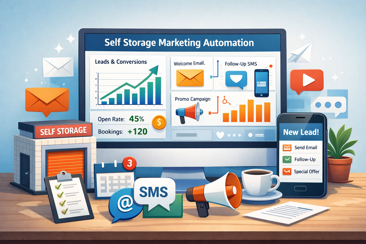 How Self Storage Marketing Automation Drives Occupancy and Revenue
